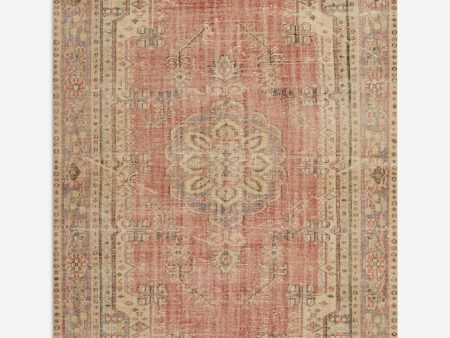 Vintage Turkish Hand-Knotted Wool Rug No. 329, 5 9  x 9 1  Discount