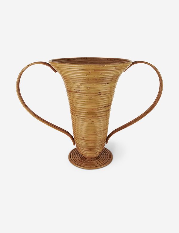 Amphora Decorative Rattan Vase by Ferm Living Sale