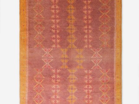 Vintage Moroccan Hand-Knotted Wool Rug No. 59, 6 4  x 10 4  Fashion