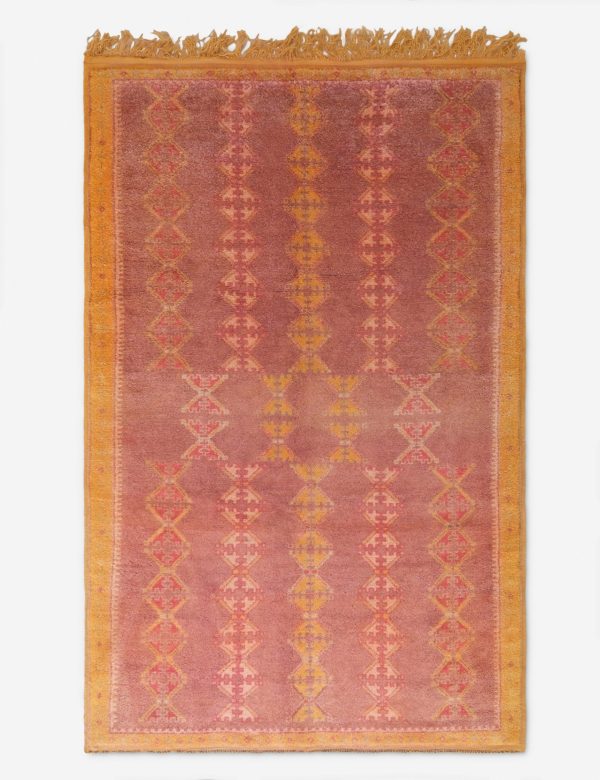 Vintage Moroccan Hand-Knotted Wool Rug No. 59, 6 4  x 10 4  Fashion