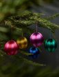 Cody Foster & Co Thread Ball Ornament, Large (Set of 5, Assorted) Online now