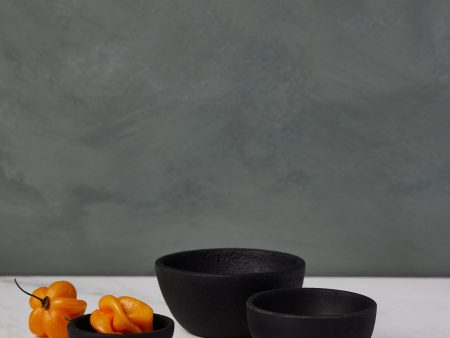 Simple Cast Iron Bowls (Set of 3) by Hawkins New York For Discount