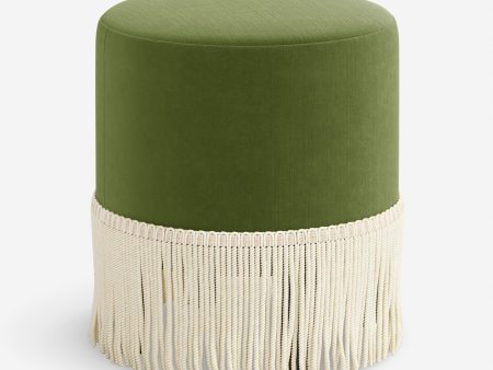 Alair Round Ottoman Online now