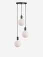 Triple Pendant Light with Sphere IV by Tala on Sale