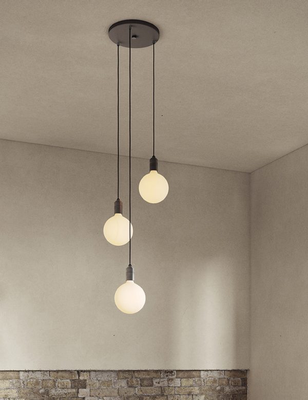 Triple Pendant Light with Sphere IV by Tala on Sale