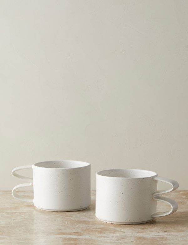 Ribbon Mug (Set of 2) by Sarah Sherman Samuel Online Sale