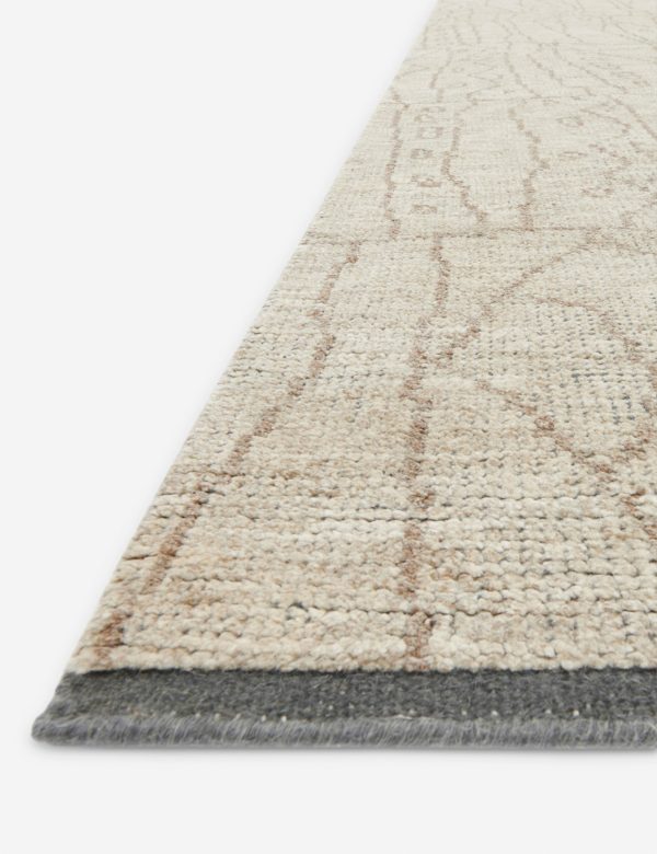 Acala Hand-Knotted Wool-Blend Rug For Sale