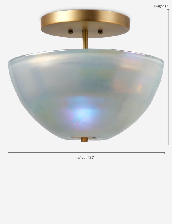 Akari Semi-Flush Mount Light Online Sale