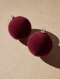 Velvet Ball Ornament (Set of 2) by Cody Foster and Co Hot on Sale