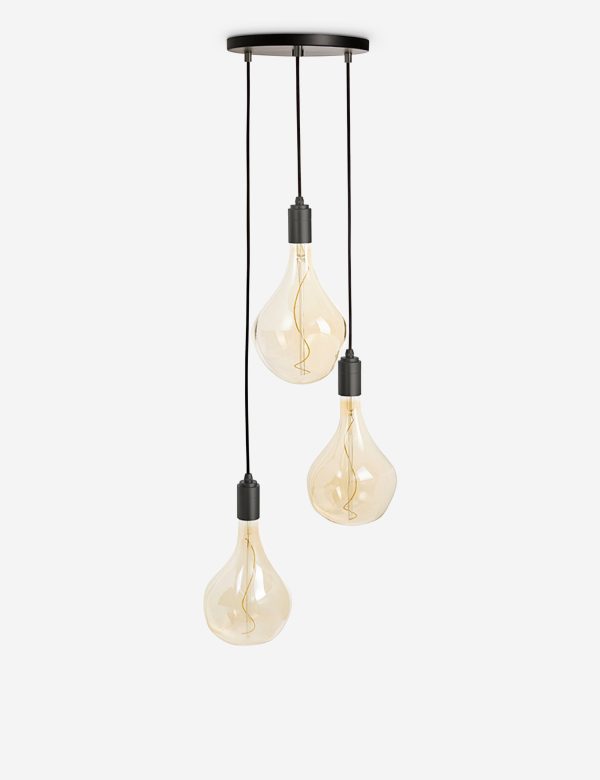 Triple Pendant Light with Voronoi II by Tala For Sale