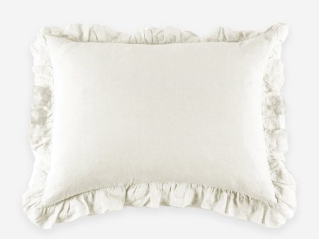 Charlie Linen Sham by Pom Pom at Home Online Hot Sale