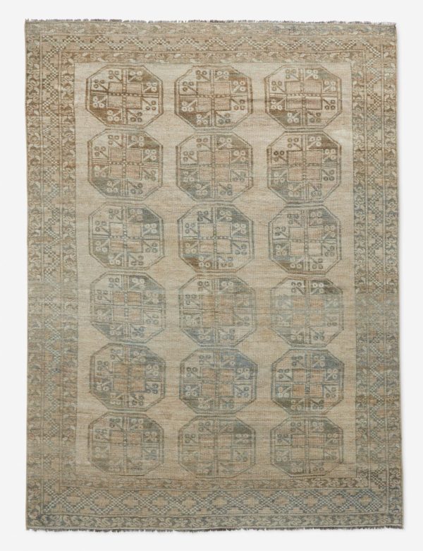 Vintage Persian Hand-Knotted Wool Rug No. 7, 6 3  x 8 8  Online now