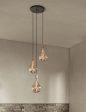 Triple Pendant Light with Voronoi II by Tala For Sale