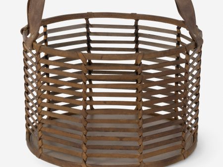 Finn Leather Basket by Regina Andrew Online