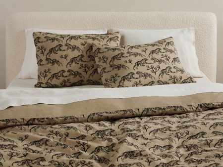 Tiger Hemp Duvet Cover by Sarah Sherman Samuel Supply