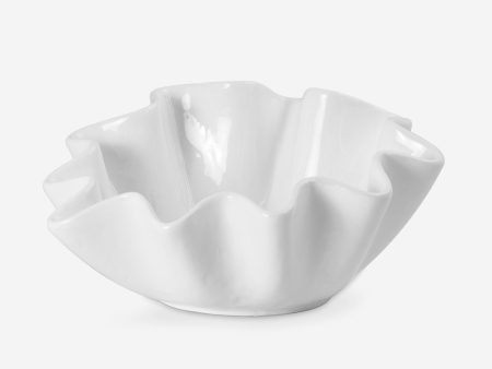 Ruffle Ceramic Bowl by Regina Andrew Online Hot Sale