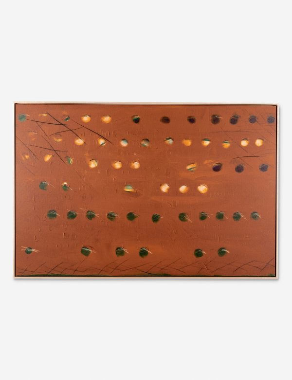 X Spot Rust Wall Art by Jamie Beckwith Cheap