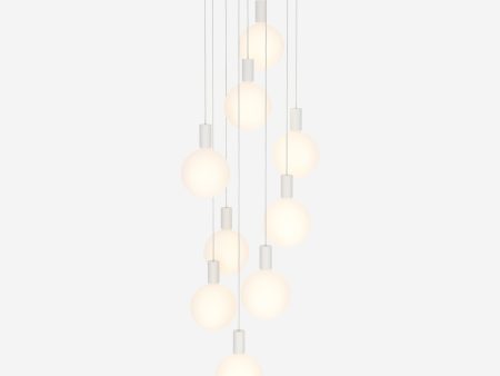 Alumina 9-Light Pendant Light by Tala Online Hot Sale