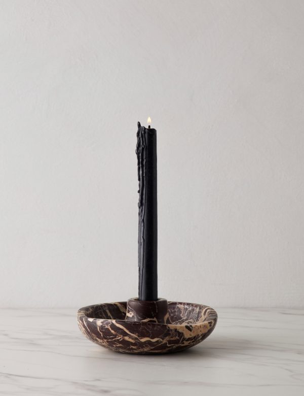 Marble Candle Holder by Chloé Crane-Leroux x Anastasio Home For Sale