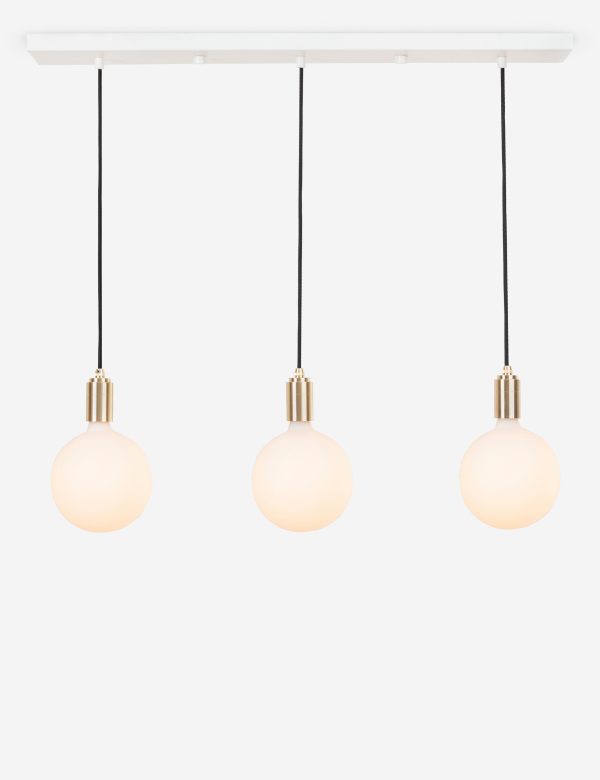 Triple Linear Pendant Light with Sphere IV by Tala Supply