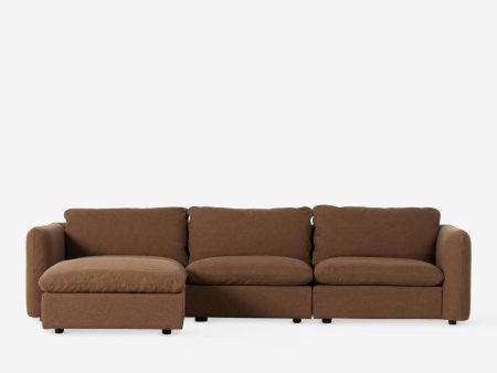 Verbena Sectional Sofa With Ottoman Online Sale