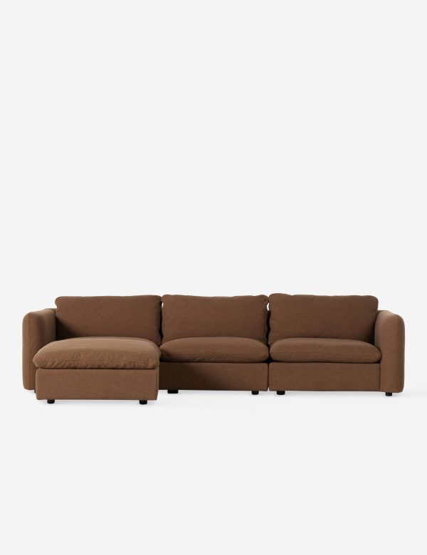 Verbena Sectional Sofa With Ottoman Online Sale