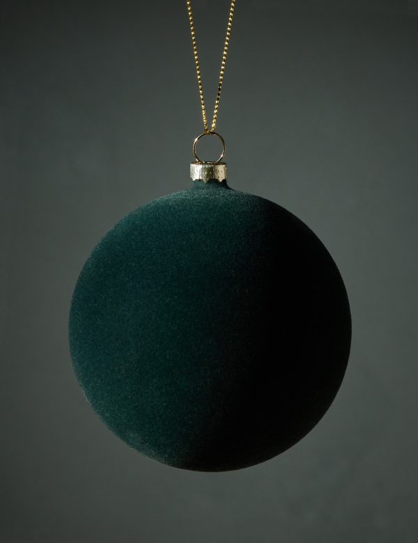 Velvet Ball Ornament (Set of 2) by Cody Foster and Co Hot on Sale