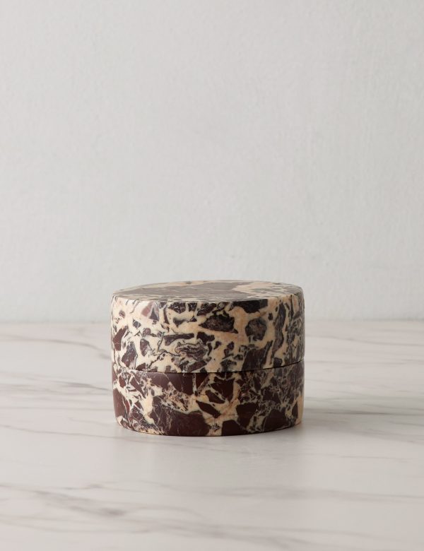 Marble Olive Box by Chloé Crane-Leroux x Anastasio Home Fashion