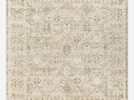 Thornton Hand-Knotted Wool Rug For Sale