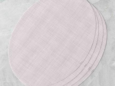 Mini Basketweave Oval Placemat (Set of 4) by Chilewich Online