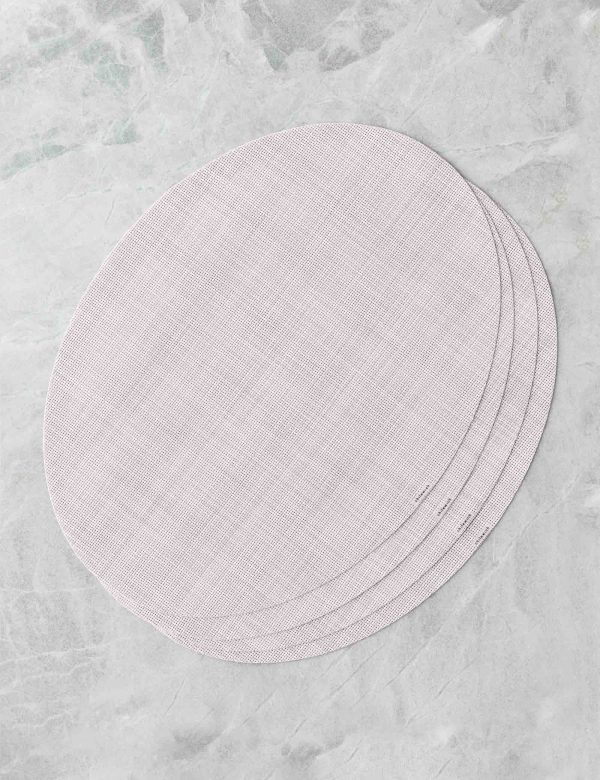 Mini Basketweave Oval Placemat (Set of 4) by Chilewich Online