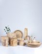 Patton Wood Planter Pots (Set of 2) Online