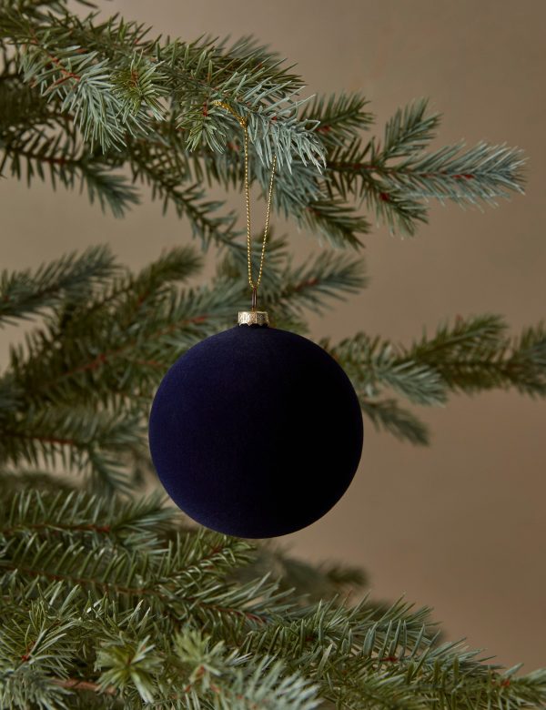 Velvet Ball Ornament (Set of 2) by Cody Foster and Co Hot on Sale