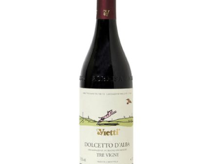 Vietti Dolcetto d’Alba Tre Vigne 2022 - 750ML For Cheap