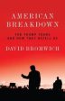 David Bromwich: American Breakdown [2019] hardback Discount